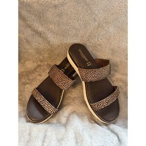 ILSE JACOBSEN Brown Slip on Sandal Vera EU39